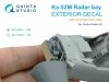 Quinta Studio QD+48635 Ка-52М radar bay with nose cone (Quinta Models) (with 3D-printed resin parts) 1/48